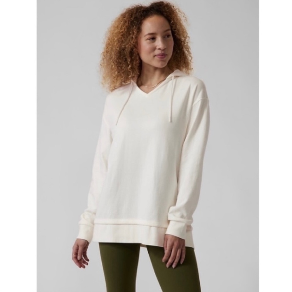 ATHLETA NWT off white sundown alliance hoodie